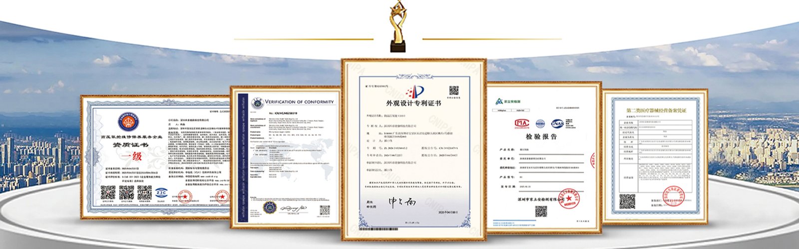 Corporate Qualifications and Certificates
